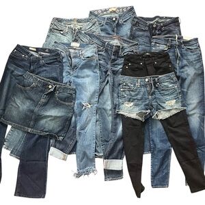 Lot of 11 Designer Denim